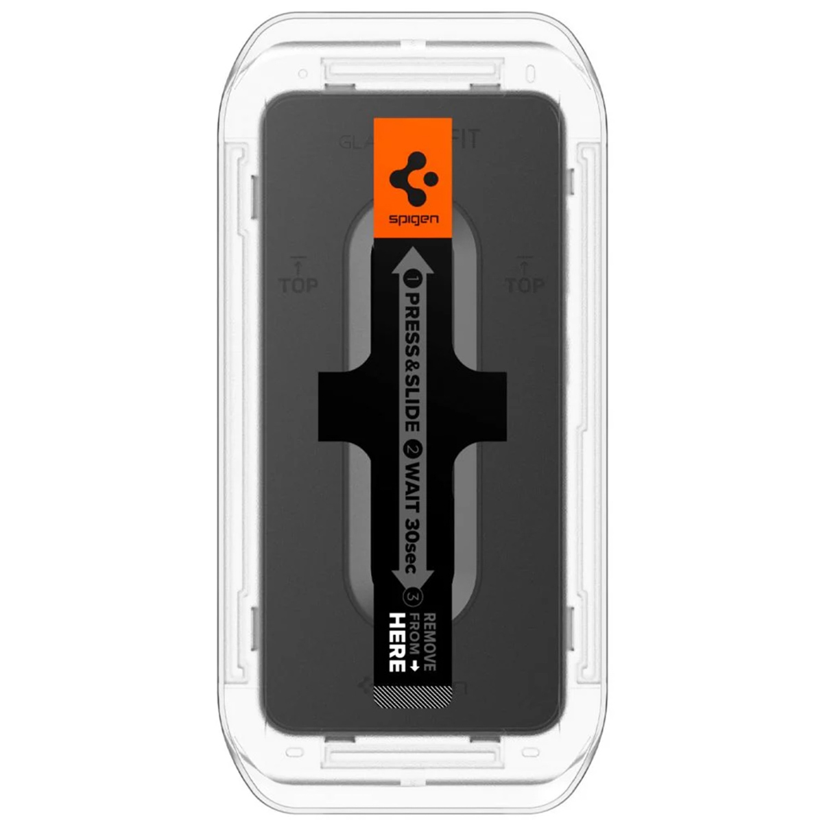 Spigen GLAStR EZ Fit Screenprotector + Applicator 2-pack Samsung Galaxy S24 / S25 - Afbeelding 6