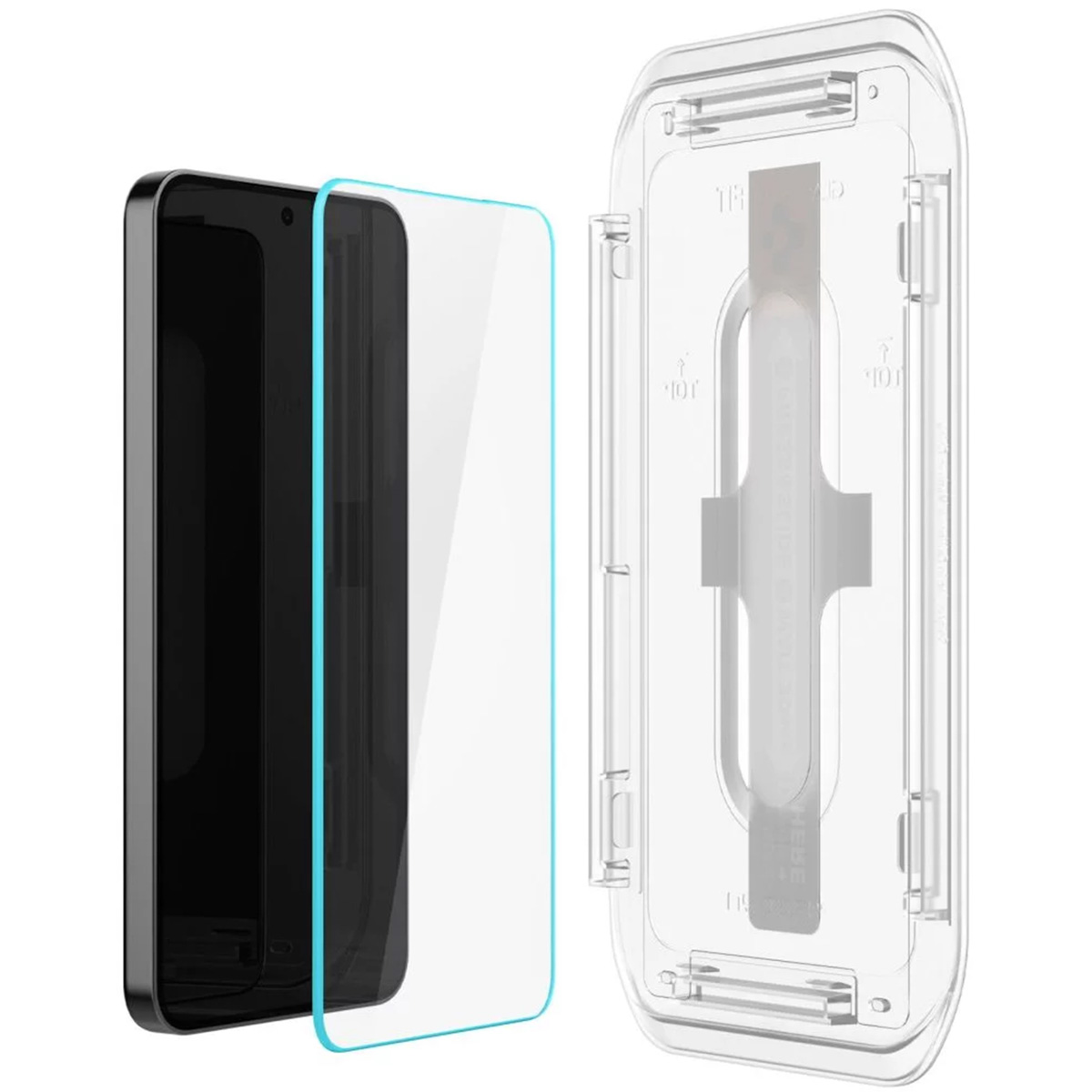 Spigen GLAStR EZ Fit Screenprotector + Applicator 2-pack Samsung Galaxy S24 / S25 - Afbeelding 4