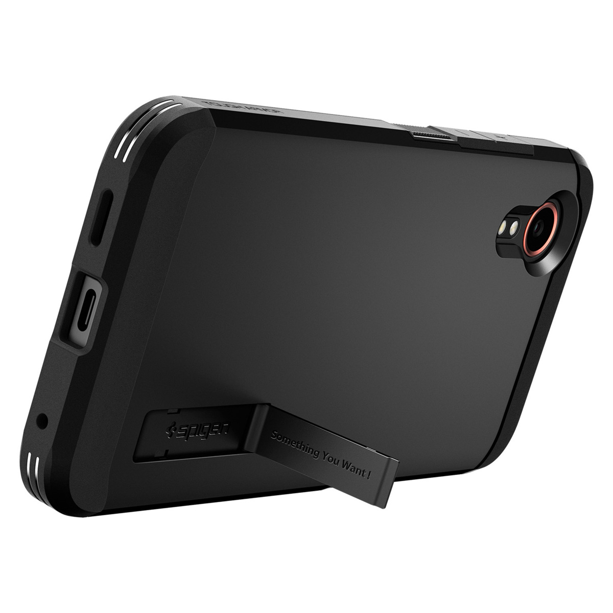 Spigen Tough Armor Backcover Samsung Galaxy Xcover 7 - Zwart - Afbeelding 3