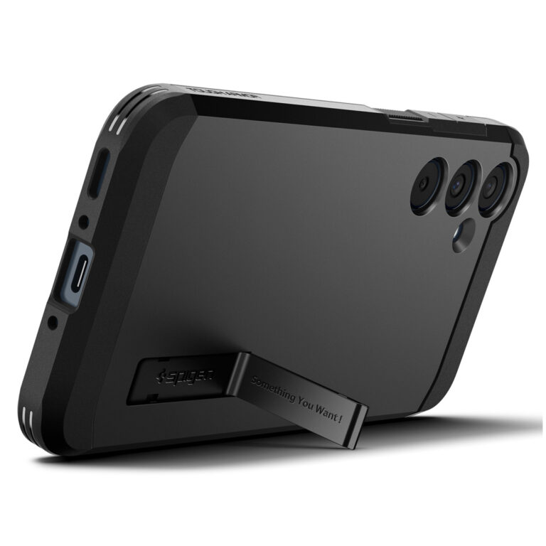 Spigen Tough Armor Backcover Samsung Galaxy A35 - Zwart - Afbeelding 2