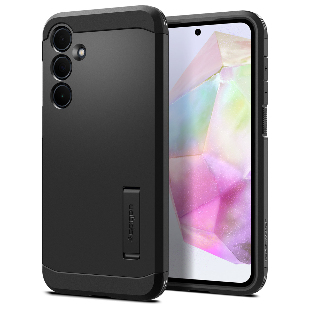 Spigen Tough Armor Backcover Samsung Galaxy A35 – Zwart