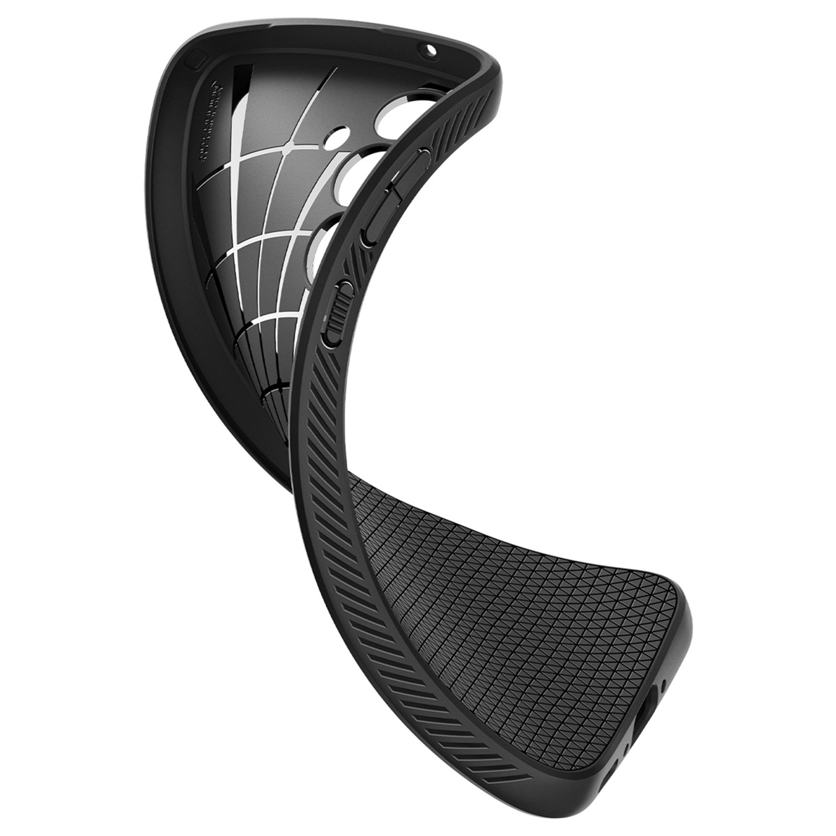 Spigen Liquid Air™ Backcover Samsung Galaxy A35 - Matte Black - Afbeelding 8