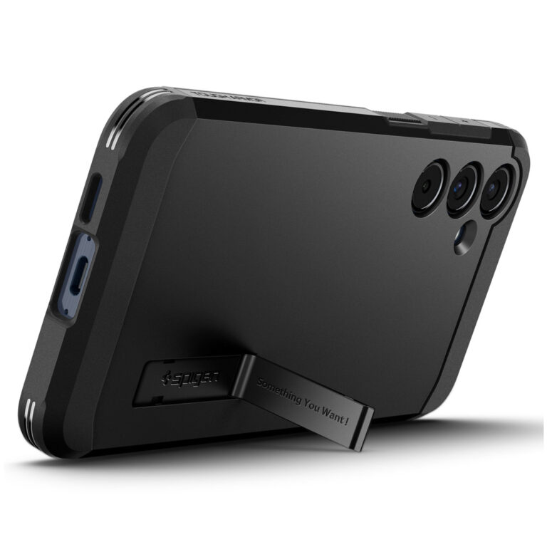 Spigen Tough Armor Backcover Samsung Galaxy A55 - Zwart - Afbeelding 2