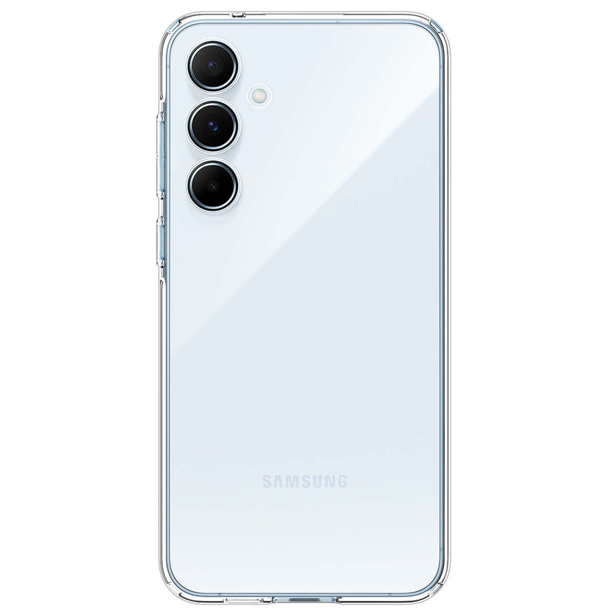 Spigen Liquid Crystal Backcover Samsung Galaxy A55- Crystal Clear - Afbeelding 2