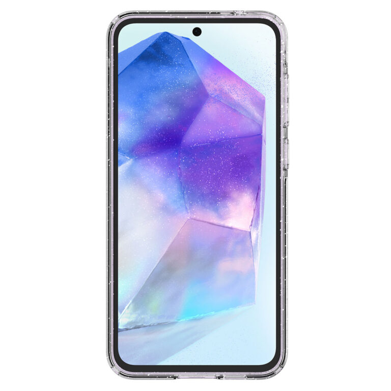 Spigen Liquid Crystal Backcover Samsung Galaxy A55 - Glitter Crystal Quartz - Afbeelding 7