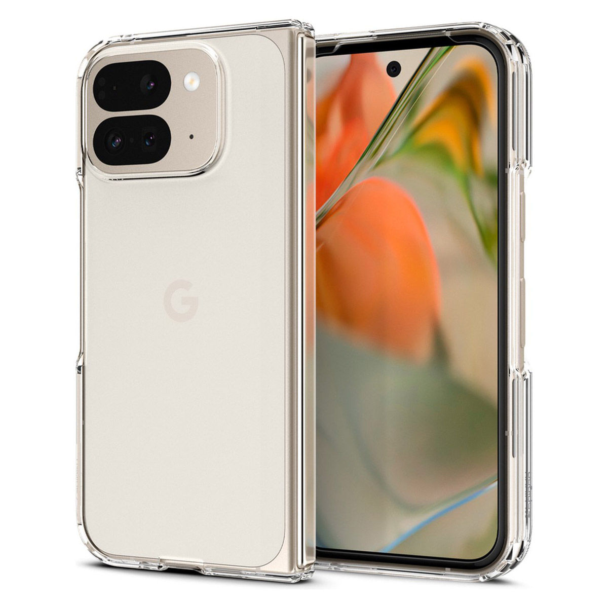 Spigen Ultra Hybrid Backcover Google Pixel 9 Pro Fold - Transparant - Afbeelding 6