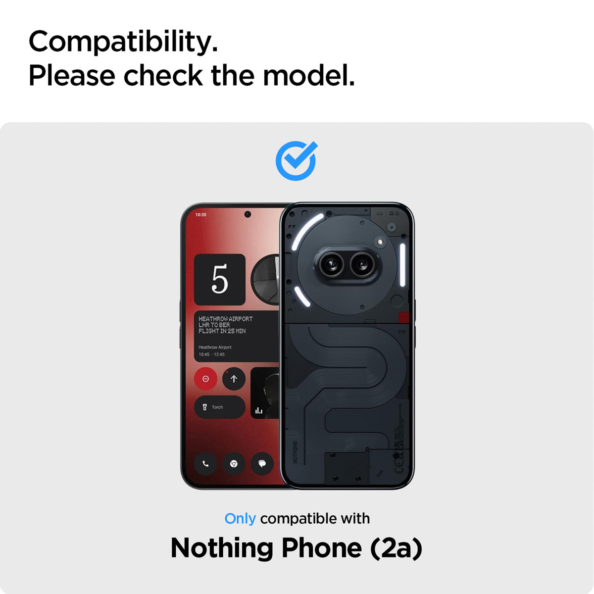 Spigen GLAStR EZ Fit Screenprotector 2 Pack + Applicator Nothing Phone (2a) / (2a) Plus - Afbeelding 6