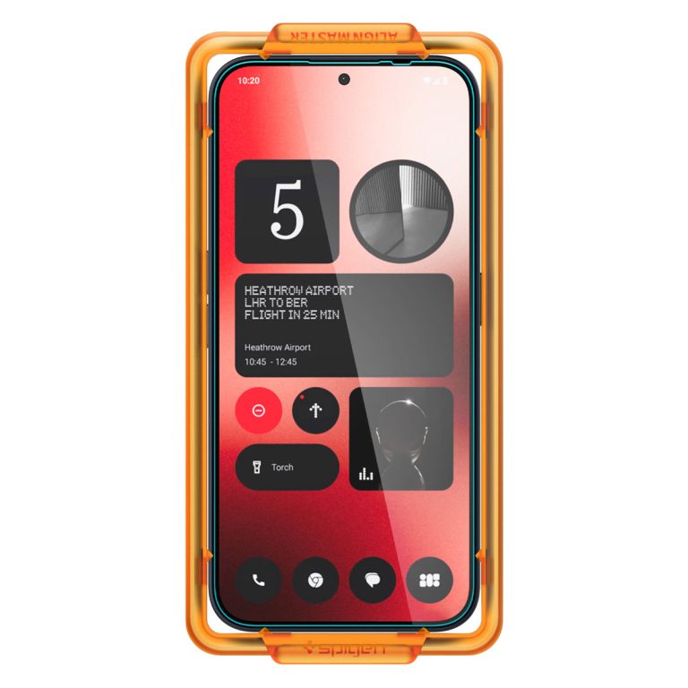 Spigen GLAStR EZ Fit Screenprotector + Applicator Nothing Phone (2a) - Afbeelding 5