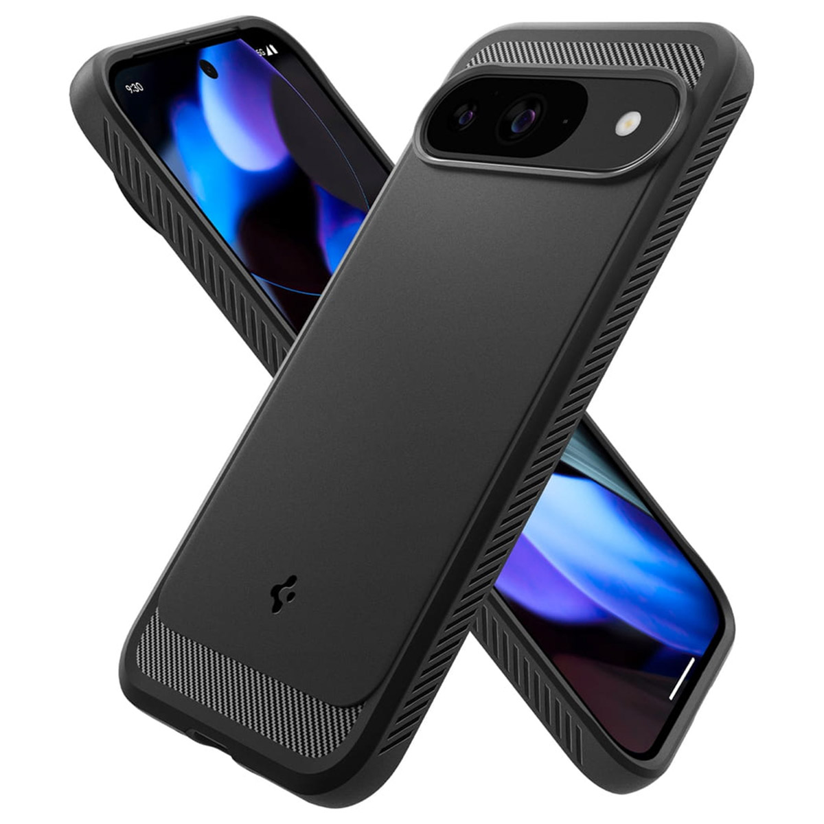 Spigen Rugged Armor Backcover Google Pixel 9 / 9 Pro - Zwart - Afbeelding 7