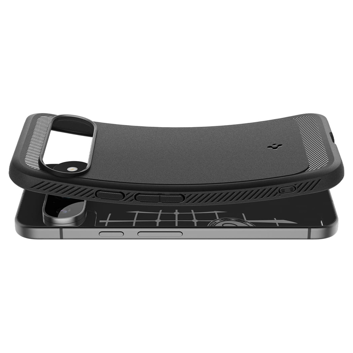 Spigen Rugged Armor Backcover Google Pixel 9 / 9 Pro - Zwart - Afbeelding 8