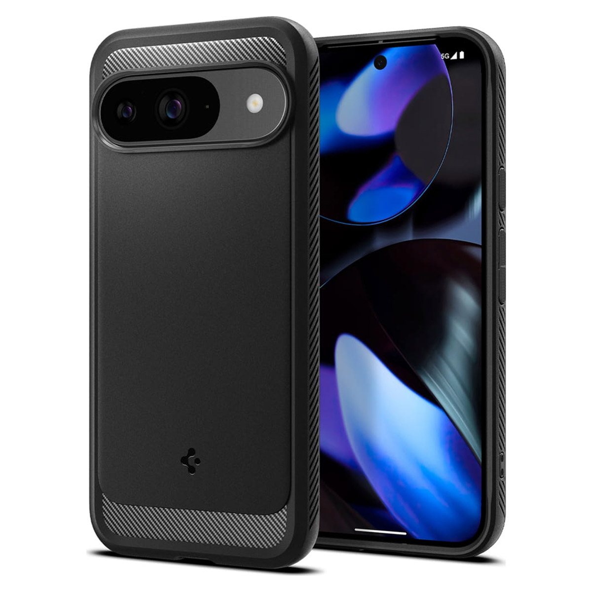 Spigen Rugged Armor Backcover Google Pixel 9 / 9 Pro – Zwart