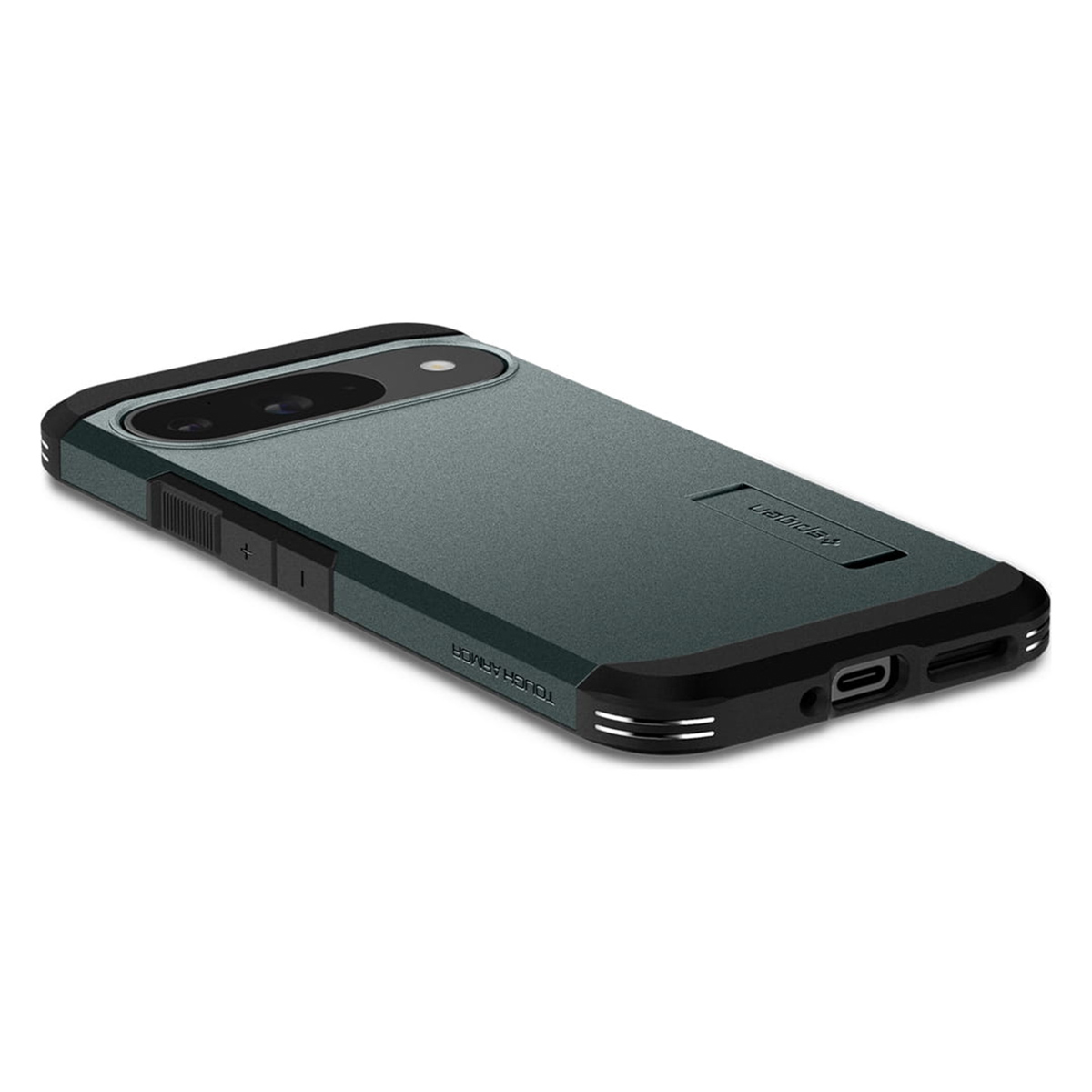 Spigen Tough Armor Backcover Google Pixel 9 / 9 Pro - Abyss Green - Afbeelding 7