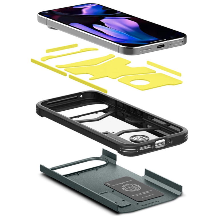 Spigen Tough Armor Backcover Google Pixel 9 / 9 Pro - Abyss Green - Afbeelding 4