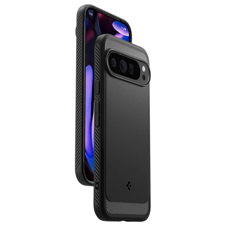 Spigen Rugged Armor Backcover Google Pixel 9 Pro XL - Zwart - Afbeelding 9