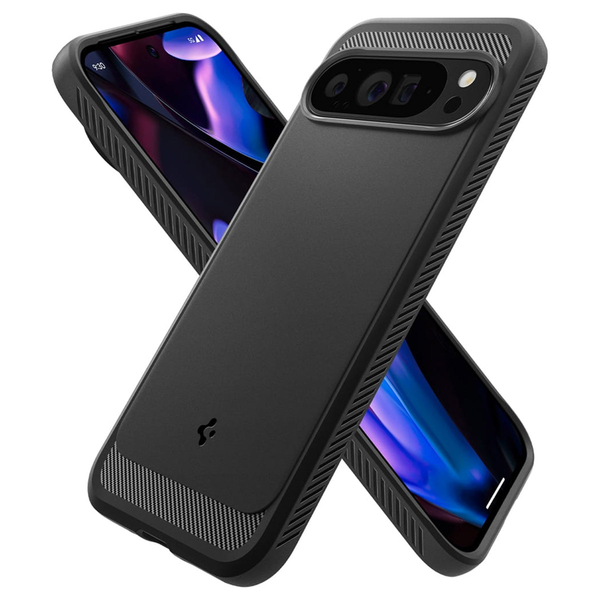 Spigen Rugged Armor Backcover Google Pixel 9 Pro XL - Zwart - Afbeelding 7