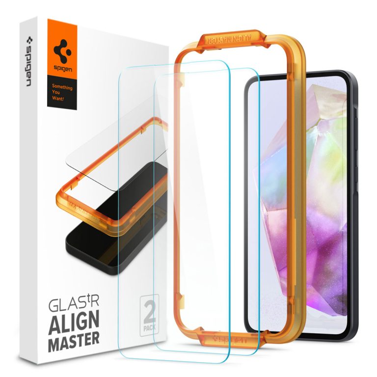 Spigen GLAStR EZ Fit Screenprotector + Applicator Samsung Galaxy A35