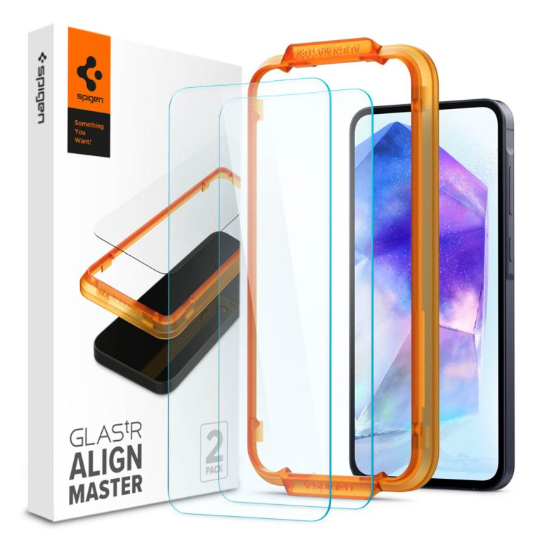 Spigen GLAStR EZ Fit Screenprotector + Applicator Samsung Galaxy A55 - Afbeelding 2