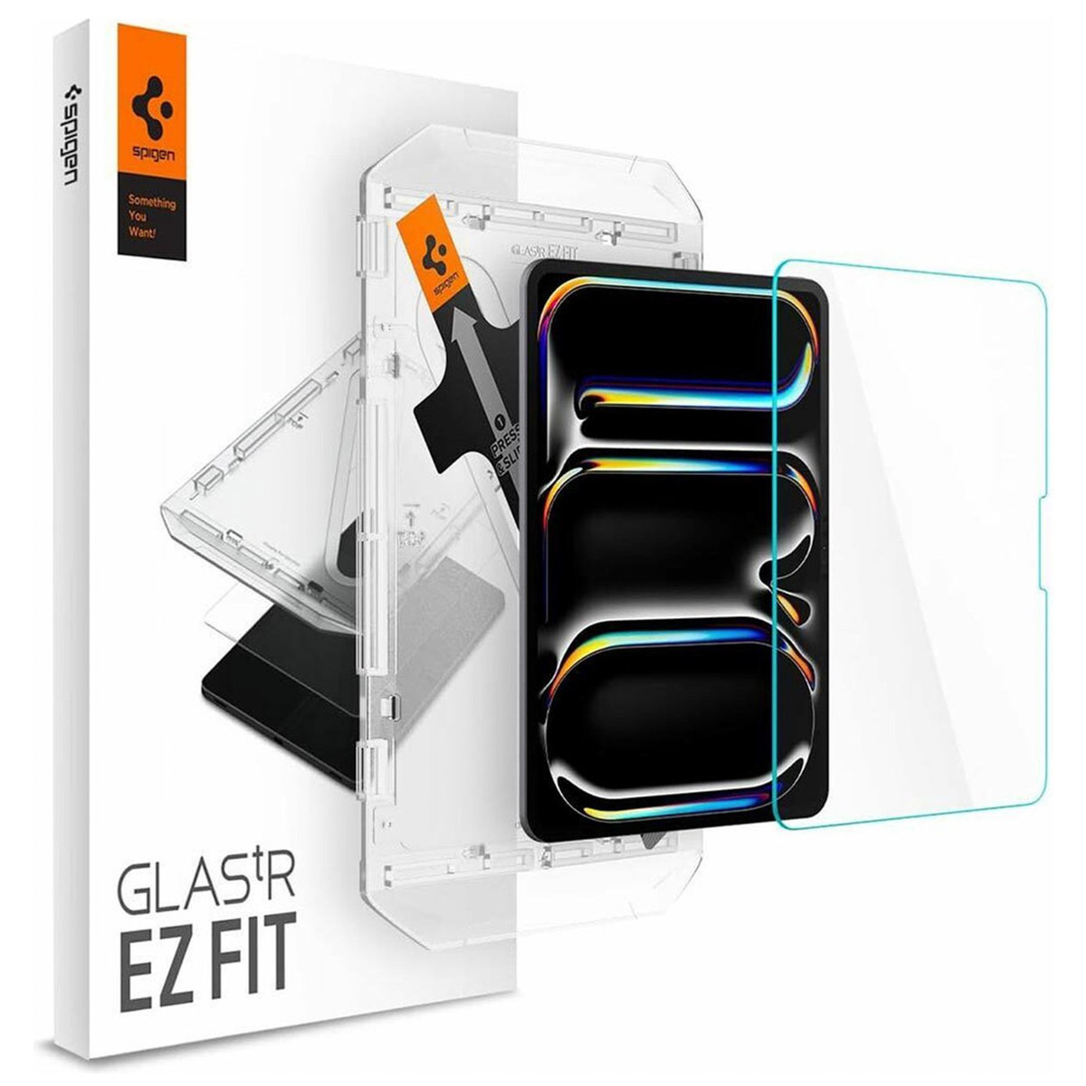 Spigen GLAStR EZ Fit Screenprotector + Applicator Apple iPad Pro 11 (2025) M5 / (2024) M4