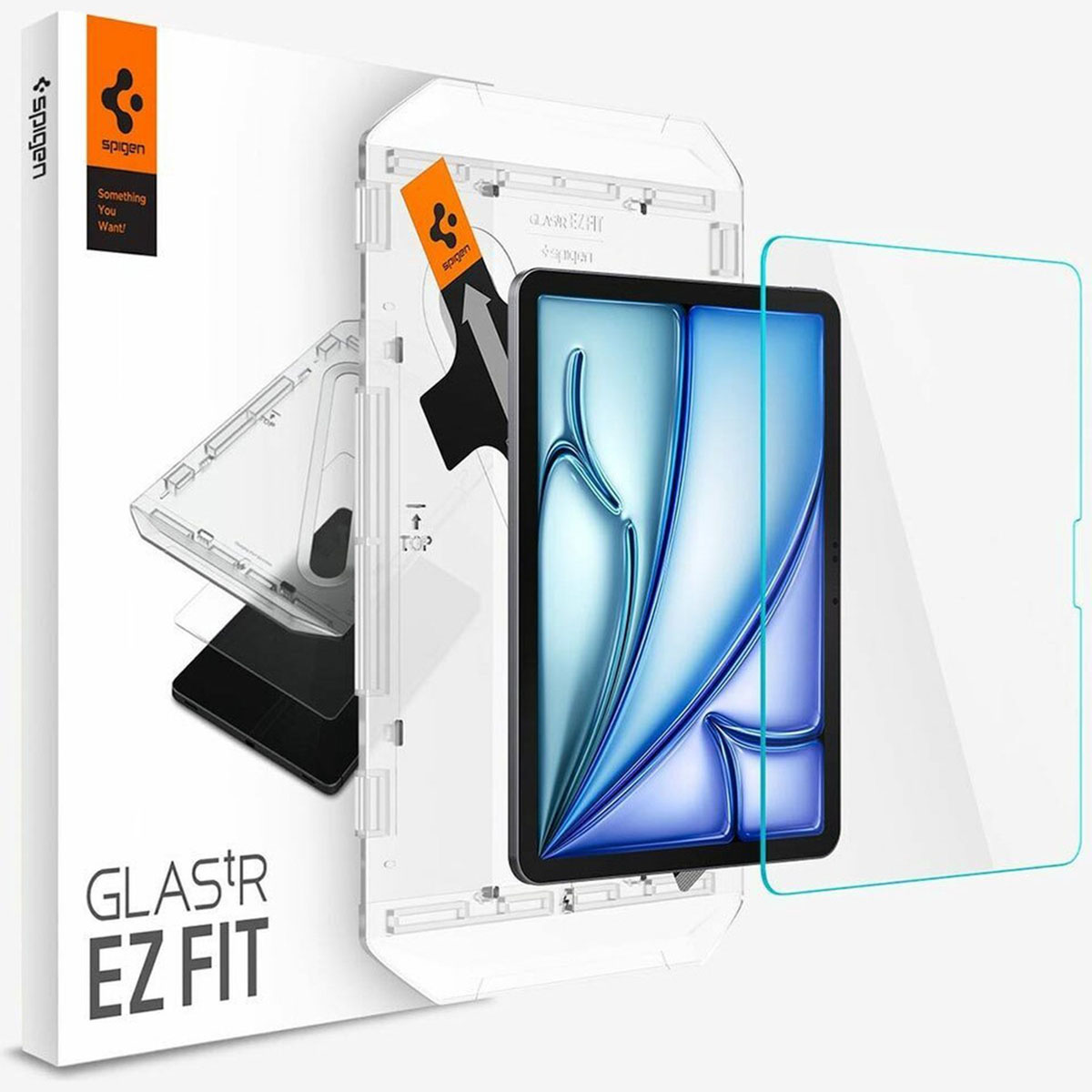 Spigen GLAStR EZ Fit Screenprotector + Applicator Apple iPad Air 11 inch (2025) M3 / (2024) M2