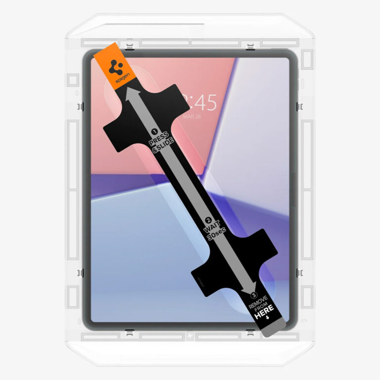 Spigen GLAStR EZ Fit Screenprotector + Applicator iPad Air 13 inch (2024) M2 - Afbeelding 5