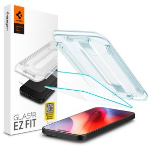 Spigen GLAStR EZ Fit Screenprotector 2 Pack + Applicator Apple iPhone 16 Pro Max / 17 Pro Max