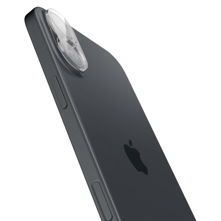 Spigen GLAStR EZ Fit Optik Camera Protector 2 Pack Apple iPhone 16 / 16 Plus - Crystal Clear - Afbeelding 5