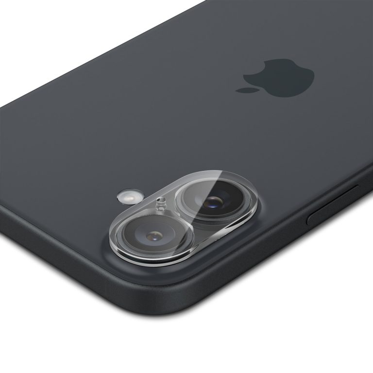 Spigen GLAStR EZ Fit Optik Camera Protector 2 Pack Apple iPhone 16 / 16 Plus - Crystal Clear - Afbeelding 3
