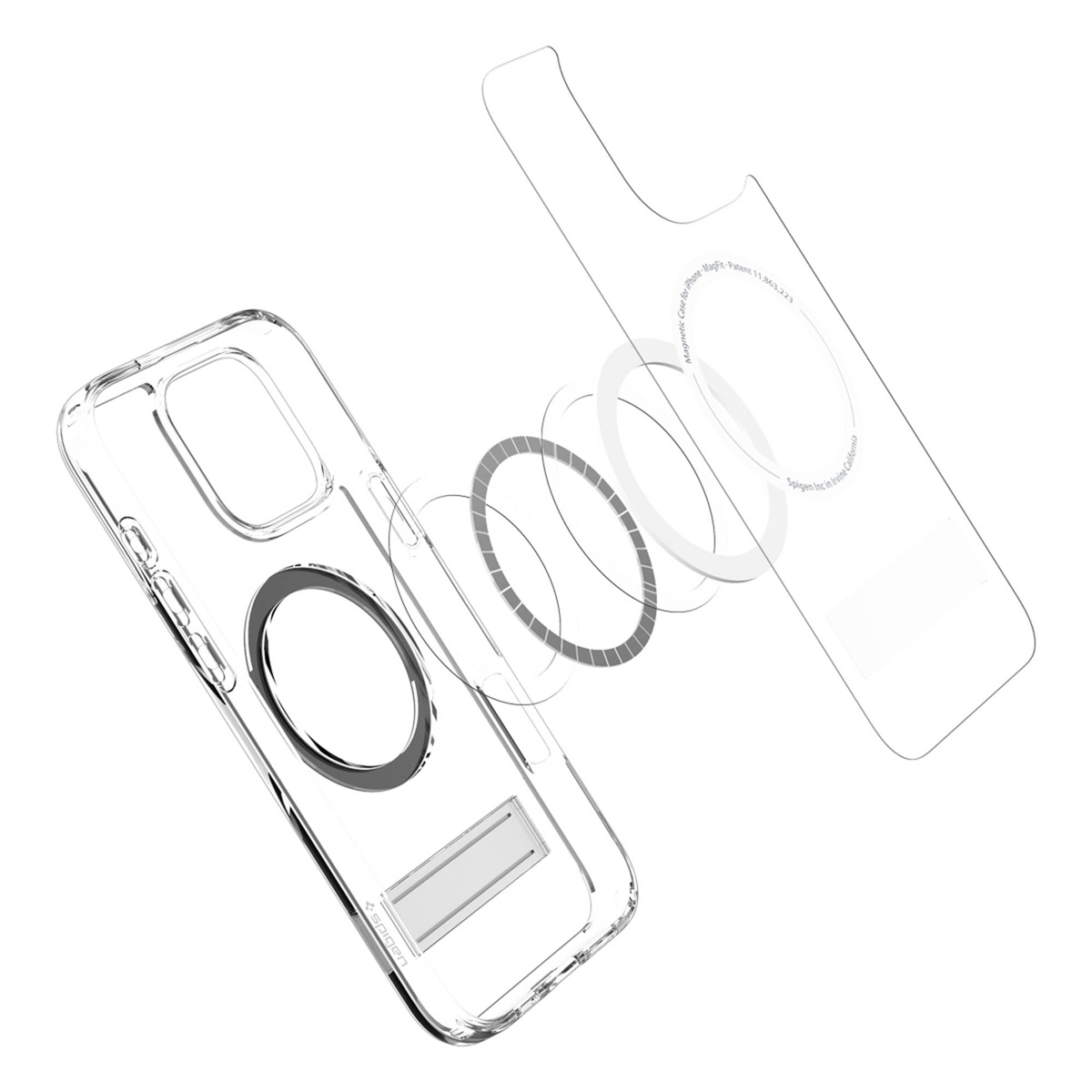 Spigen Ultra Hybrid S MagSafe Apple iPhone 16 Pro Max - Graphite - Afbeelding 4