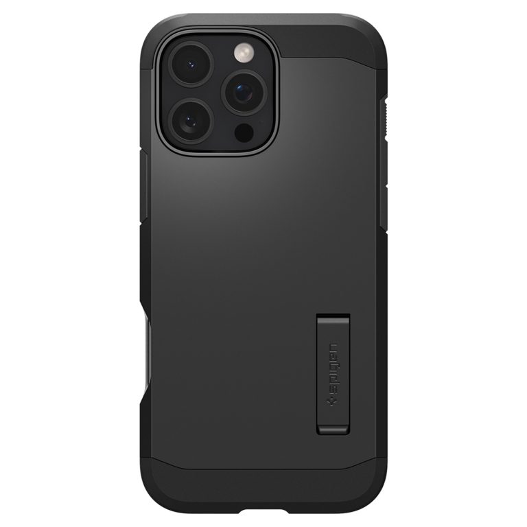 Spigen Tough Armor Backcover MagSafe Apple iPhone 16 Pro Max - Zwart