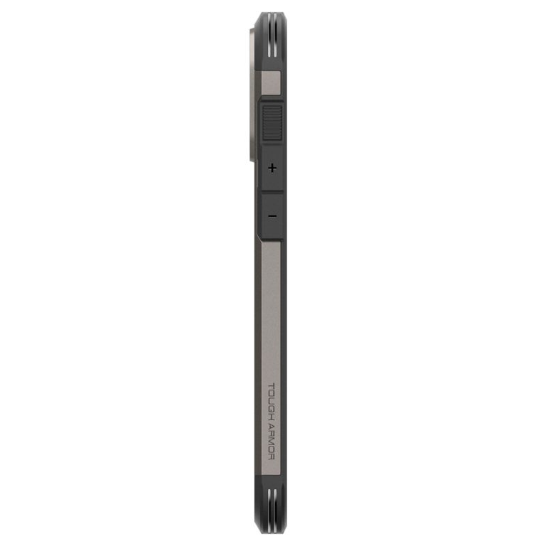 Spigen Tough Armor Backcover MagSafe Apple iPhone 16 Pro - Gunmetal - Afbeelding 7