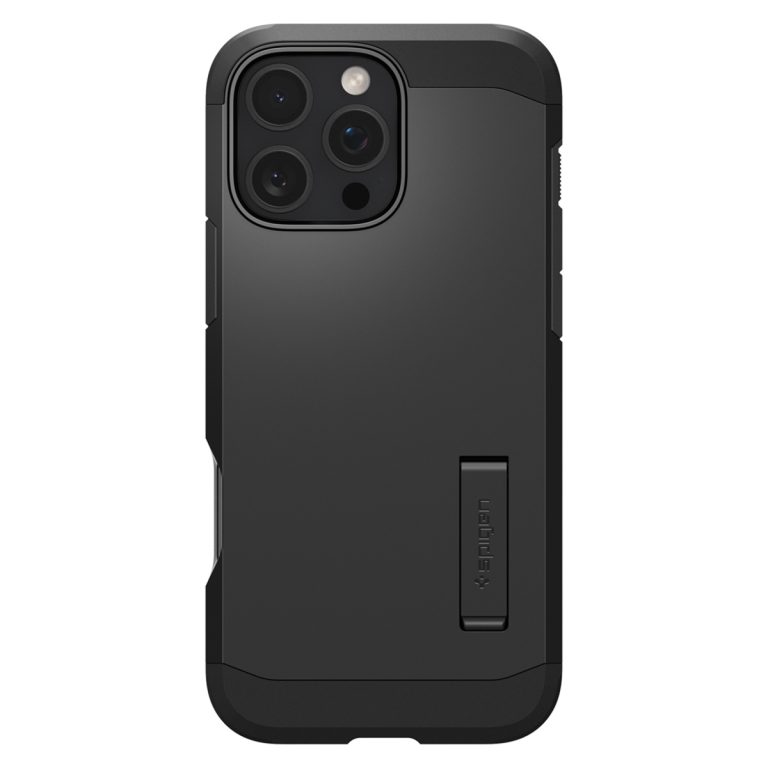 Spigen Tough Armor Backcover MagSafe Apple iPhone 16 Pro - Zwart - Afbeelding 5