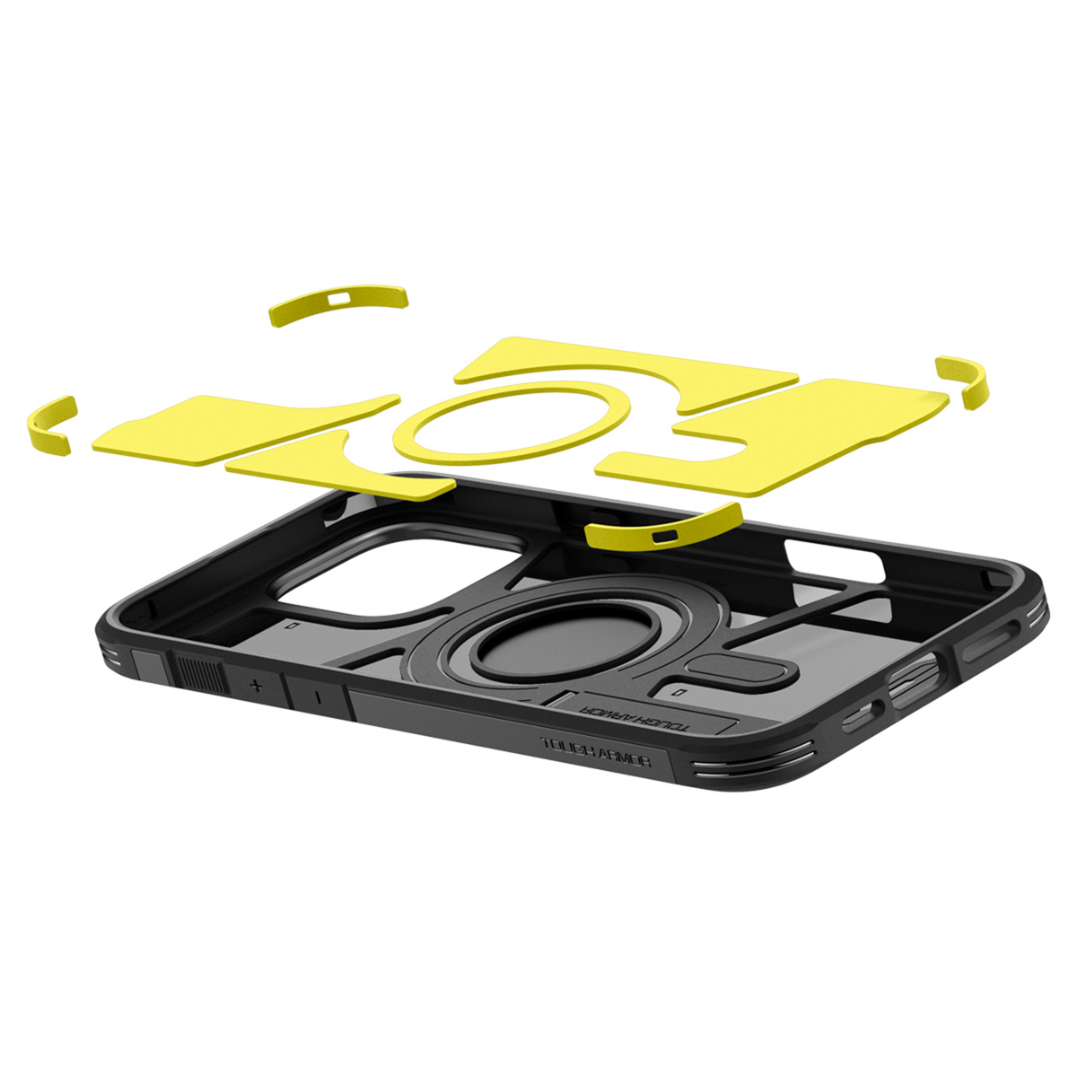 Spigen Tough Armor Backcover MagSafe Apple iPhone 16 Pro - Zwart - Afbeelding 8