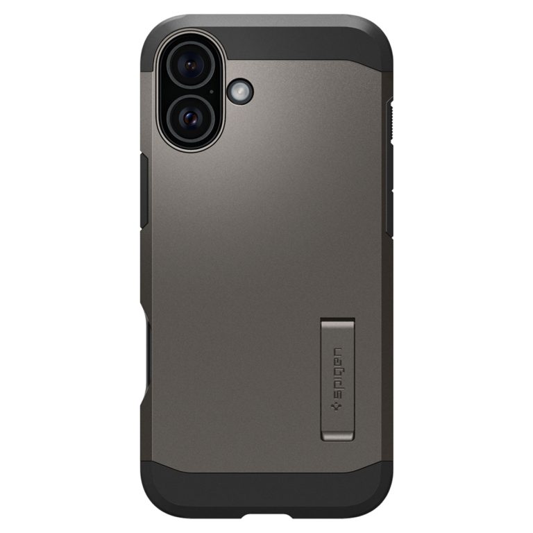 Spigen Tough Armor Backcover MagSafe Apple iPhone 16 - Gunmetal - Afbeelding 6