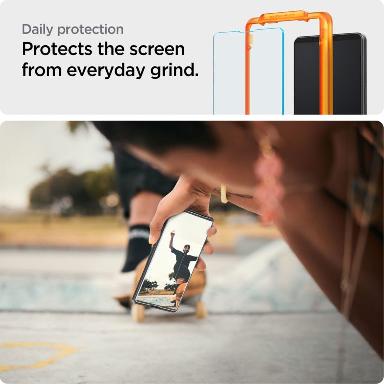 Spigen GLAStR EZ Fit Screenprotector + Applicator Sony Xperia 1 VI - Afbeelding 8
