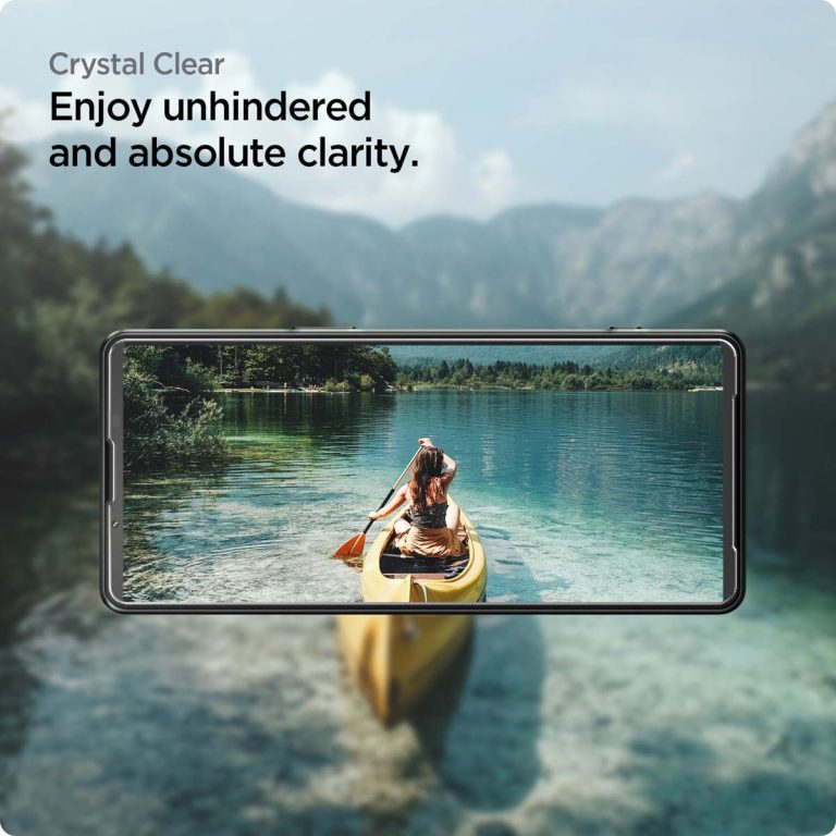Spigen GLAStR EZ Fit Screenprotector + Applicator Sony Xperia 1 VI - Afbeelding 7