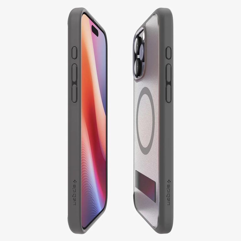 Spigen Ultra Hybrid S MagSafe Apple iPhone 16 Pro Max - Frost Gray - Afbeelding 5