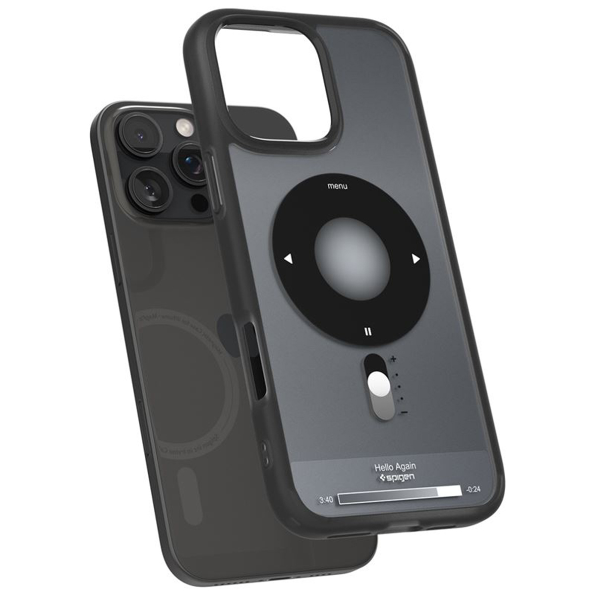 Spigen Ultra Hybrid Backcover MagSafe Apple iPhone 16 Pro - Black - Afbeelding 3