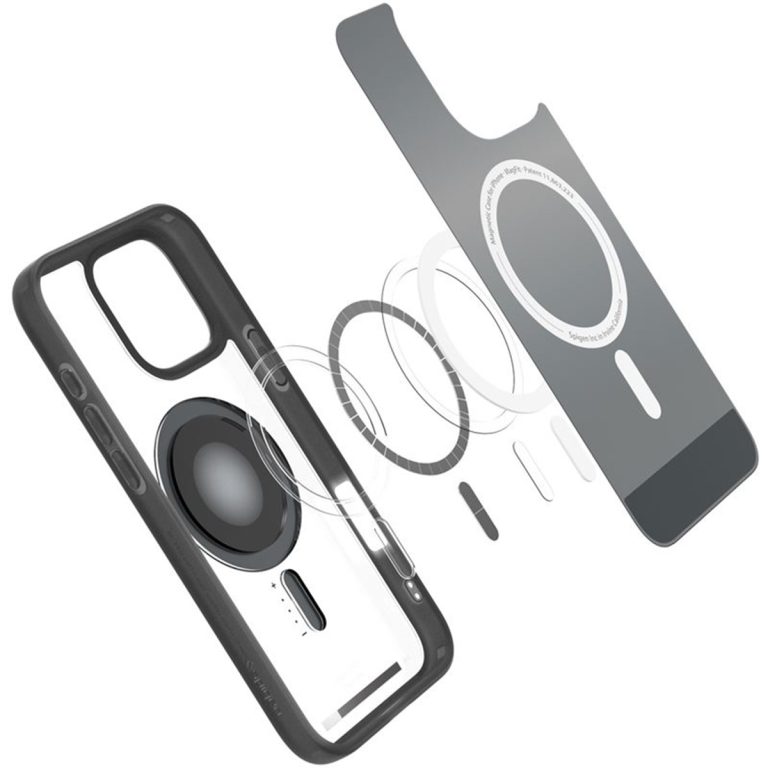 Spigen Ultra Hybrid Backcover MagSafe Apple iPhone 16 Pro - Black - Afbeelding 4