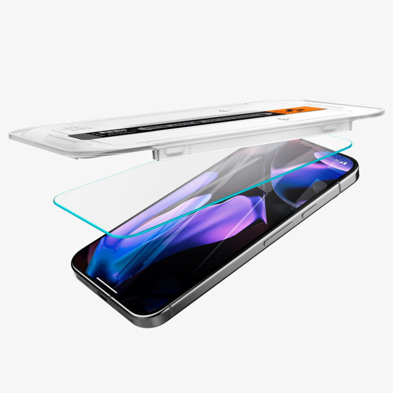Spigen GLAStR EZ Fit Screenprotector + Applicator 2-pack Google Pixel 9 / 9 Pro - Afbeelding 8