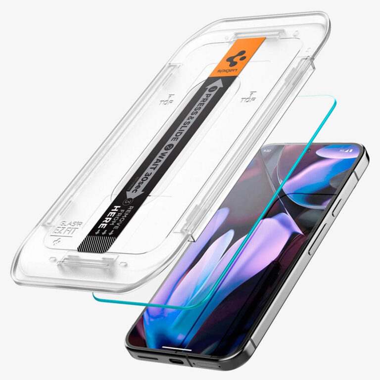Spigen GLAStR EZ Fit Screenprotector + Applicator 2-pack Google Pixel 9 / 9 Pro - Afbeelding 4