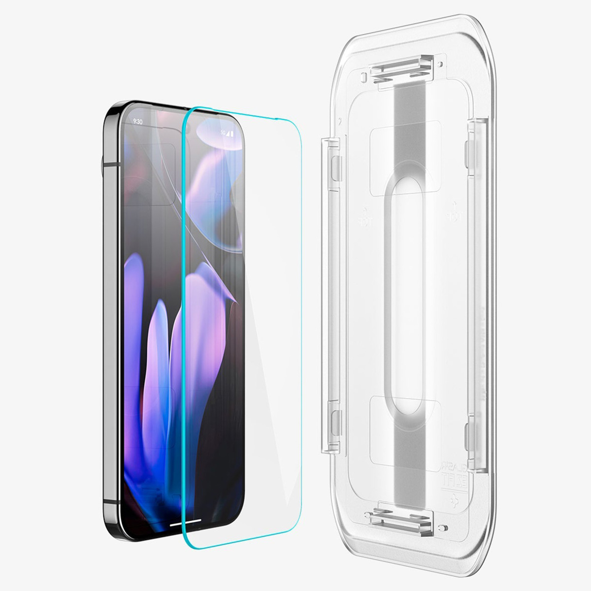 Spigen GLAStR EZ Fit Screenprotector 2 Pack + Applicator Google Pixel 9 / 9 Pro / 10 / 10 Pro - Afbeelding 4