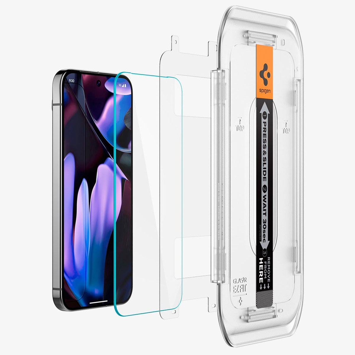 Spigen GLAStR EZ Fit Screenprotector 2 Pack + Applicator Google Pixel 9 Pro XL / 10 Pro XL - Afbeelding 3
