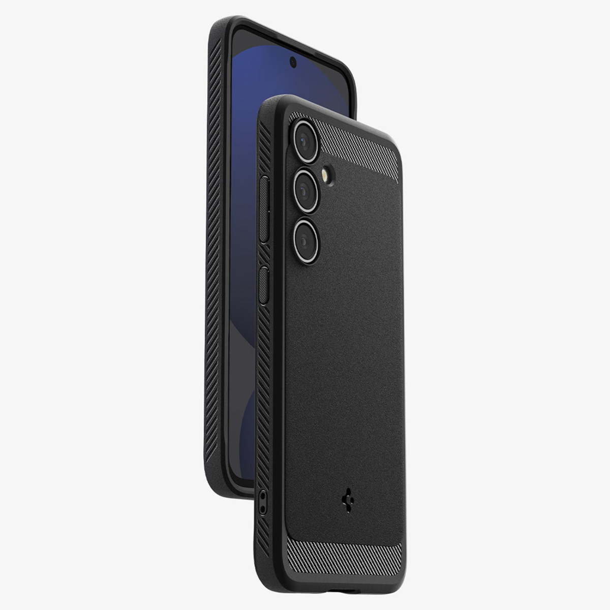 Spigen Rugged Armor Backcover Samsung Galaxy S24 FE - Matte Black - Afbeelding 6