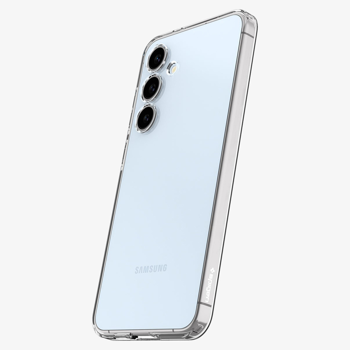 Spigen Liquid Crystal Backcover Samsung Galaxy S24 FE - Crystal Clear - Afbeelding 7