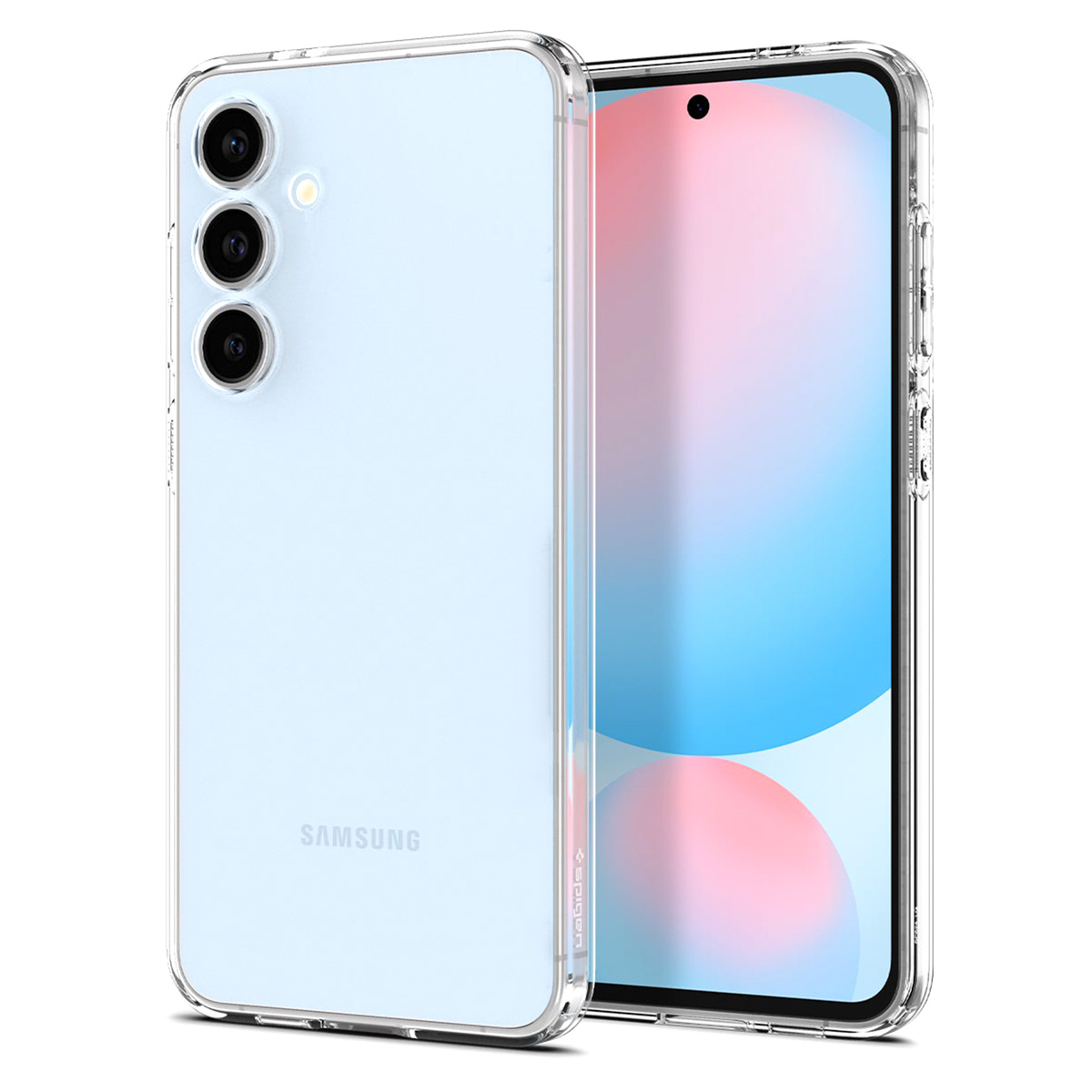 Spigen Liquid Crystal Backcover Samsung Galaxy S24 FE – Crystal Clear