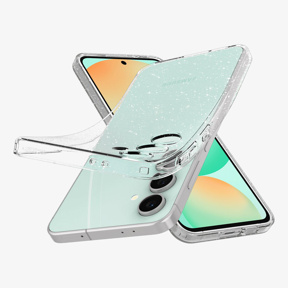 Spigen Liquid Crystal Backcover Samsung Galaxy S24 FE - Crystal Quartz - Afbeelding 3