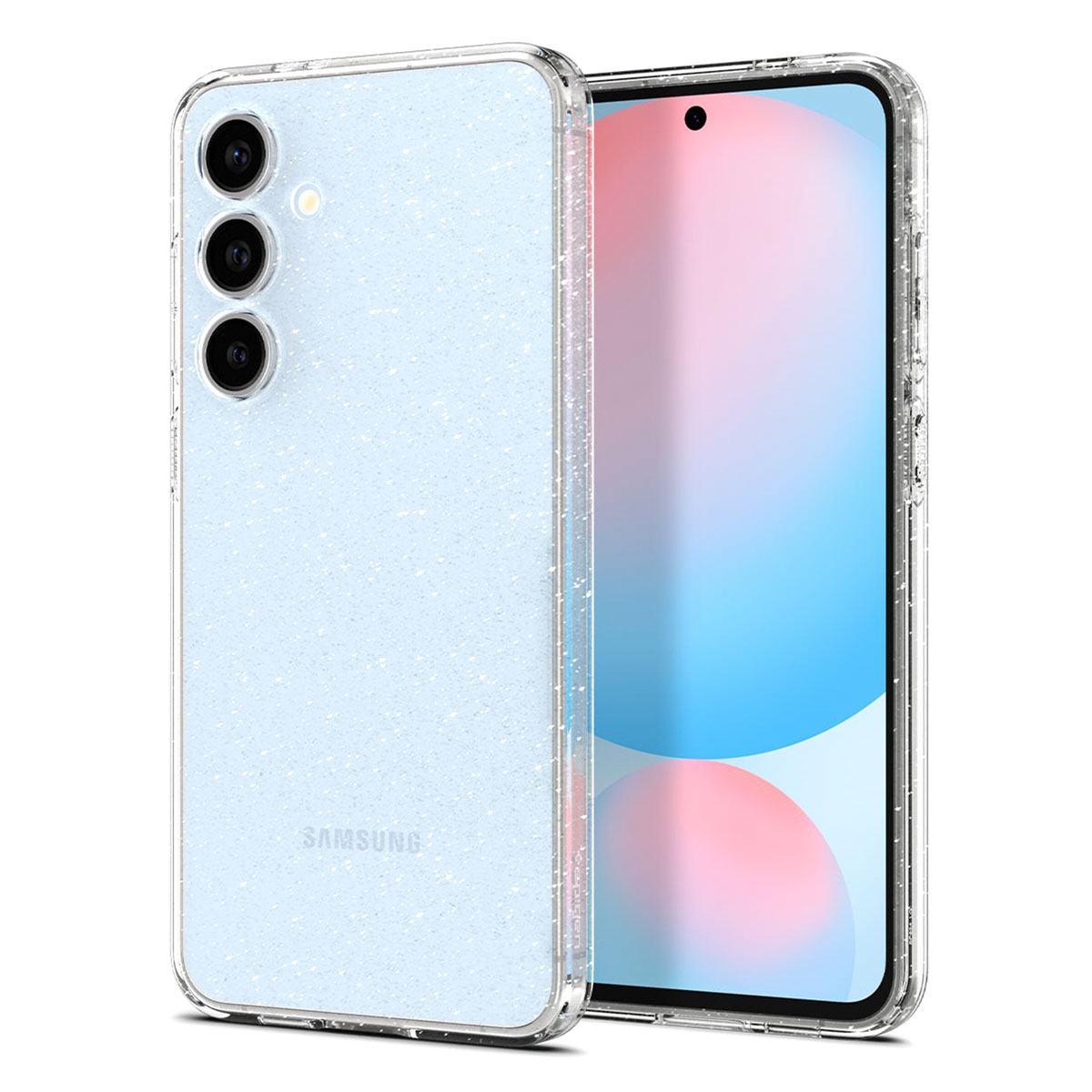 Spigen Liquid Crystal Backcover Samsung Galaxy S24 FE – Crystal Quartz