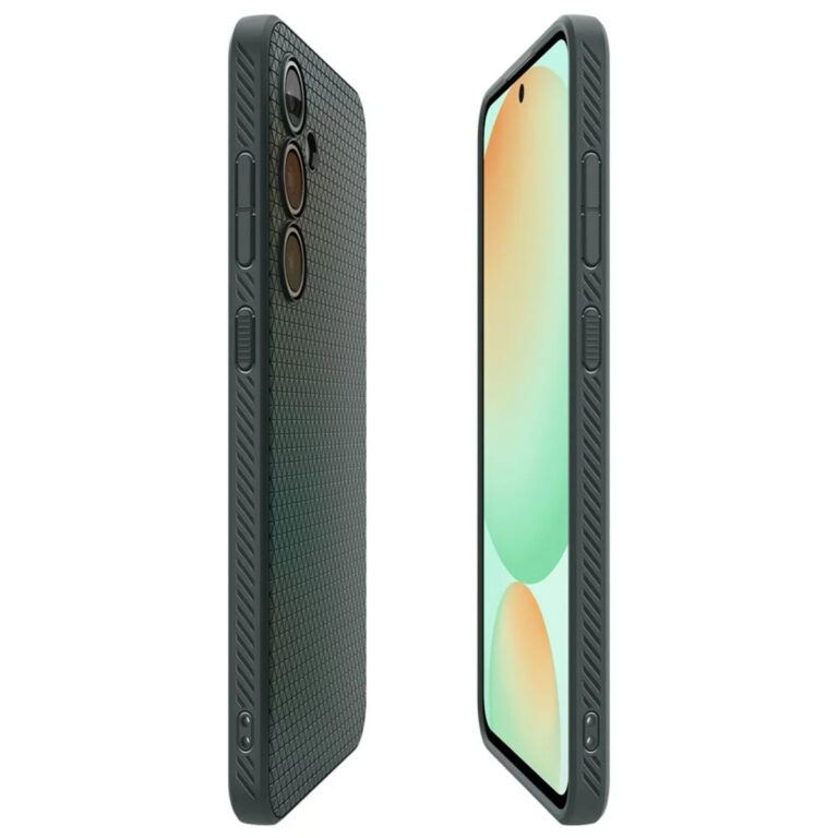 Spigen Liquid Air Backcover Samsung Galaxy S24 FE - Abyss Green - Afbeelding 7