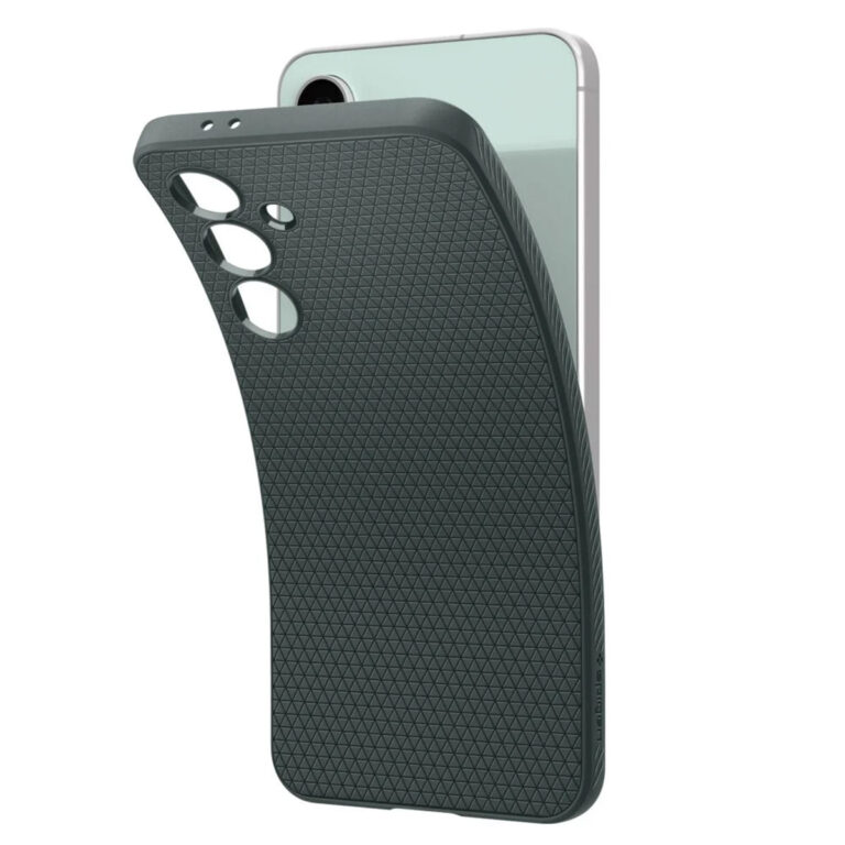 Spigen Liquid Air Backcover Samsung Galaxy S24 FE - Abyss Green - Afbeelding 3