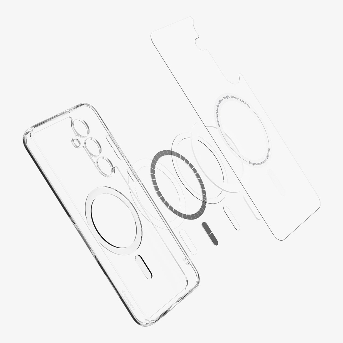 Spigen Ultra Hybrid Backcover MagSafe Samsung Galaxy S24 FE - White - Afbeelding 6